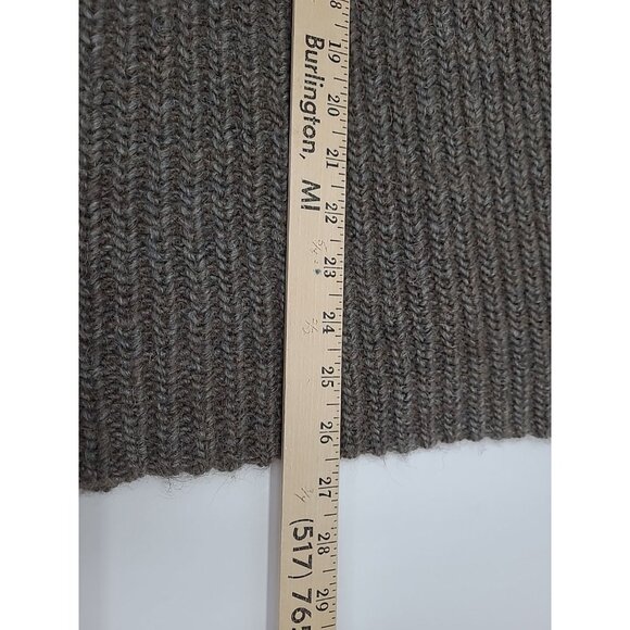 Gap Open Front Sweater Vest Women's Size Medium Alpaca Wool Blend Long Tunic - Picture 7 of 7